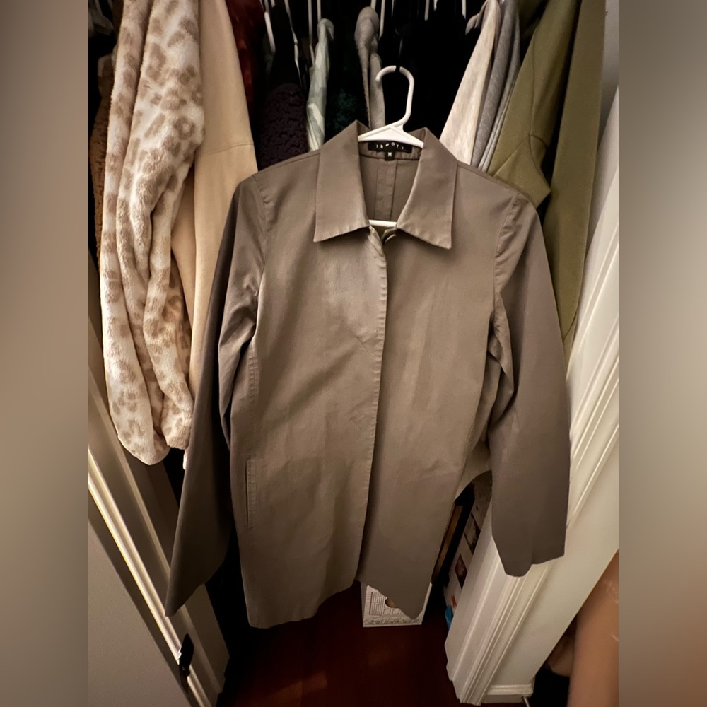 THEORY shirt/jacket dress